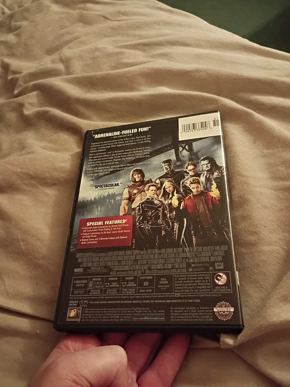 The Last Stand (DVD) - Black Case